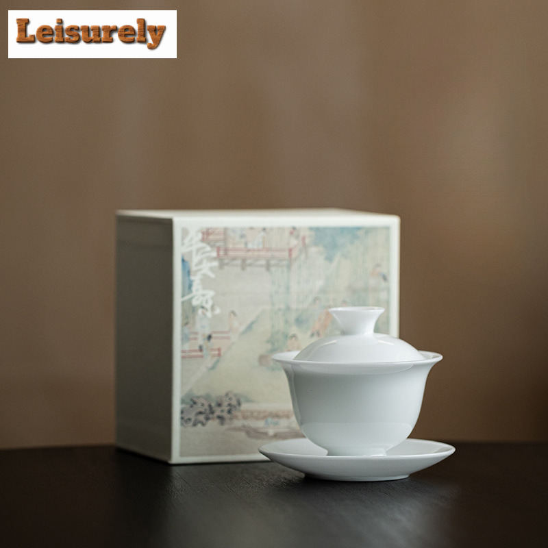 140ml Iced Jade Porcelain Gaiw - Matcha Bowl Chawan บทวิจารณ์และราคา
