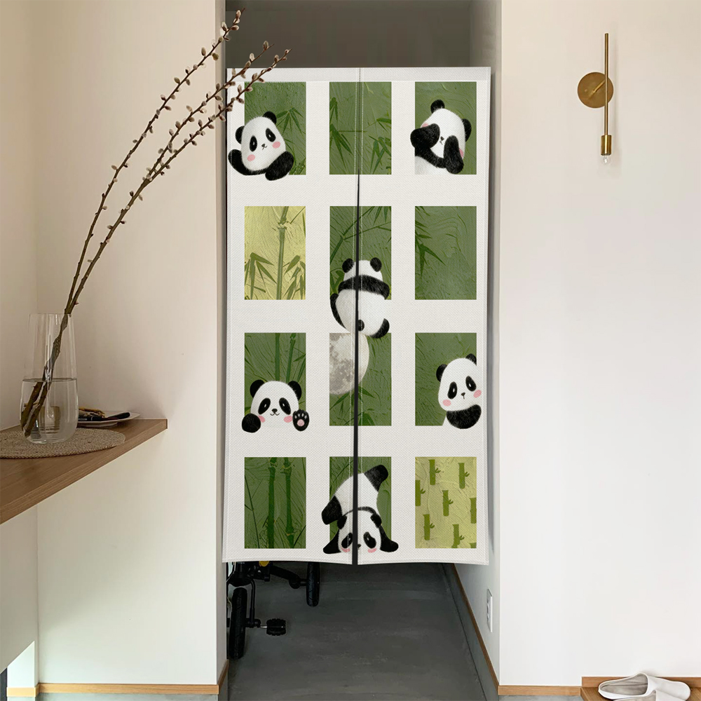 Cute Cat  Japanese Noren Door  - Noren Curtain Doorway บทวิจารณ์และราคา