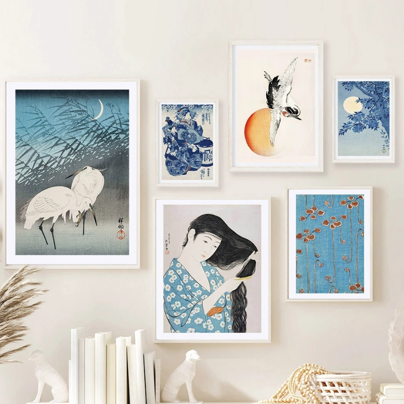 Vintage Hokusai Waves Mount Fu - Japanese Women Lifestyle บทวิจารณ์และราคา