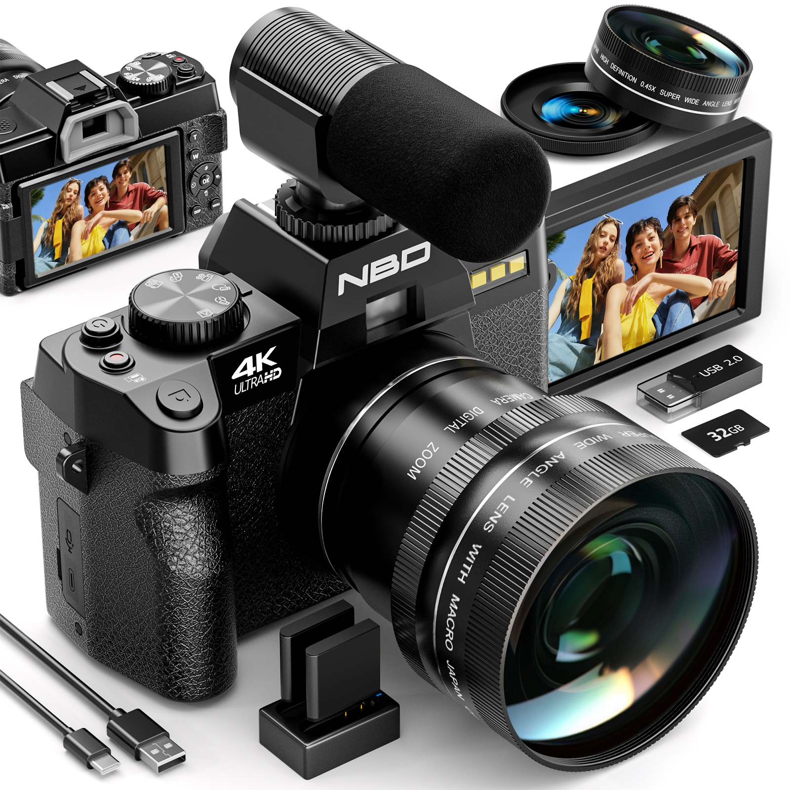 NBD S100F 48MP 4K Digital Came - Japanese Lifestyle Images บทวิจารณ์และราคา