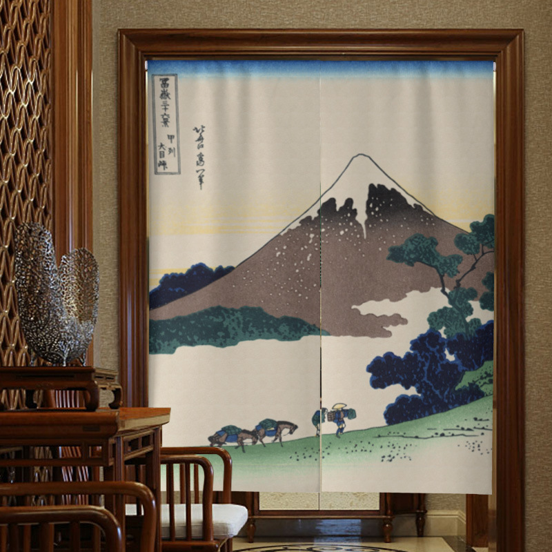 Japanese Noren Half Curtain, F - Noren Curtain Doorway บทวิจารณ์และราคา