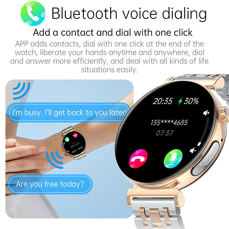 JA02 Women Smartwatch Fashion  - Japanese Women Lifestyle บทวิจารณ์และราคา