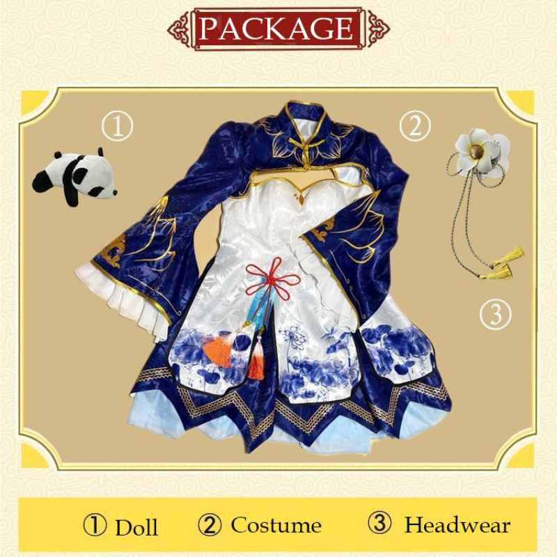 2025 Rem Ram Cosplay Cheongsam - Japanese Women Lifestyle บทวิจารณ์และราคา