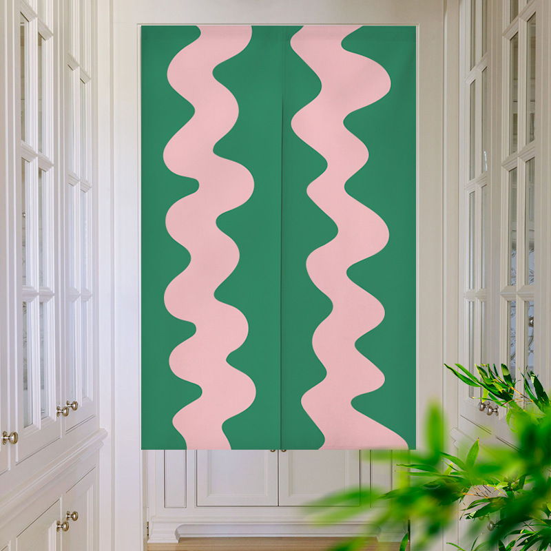 Contrasting color waves changi - Noren Curtain Doorway บทวิจารณ์และราคา