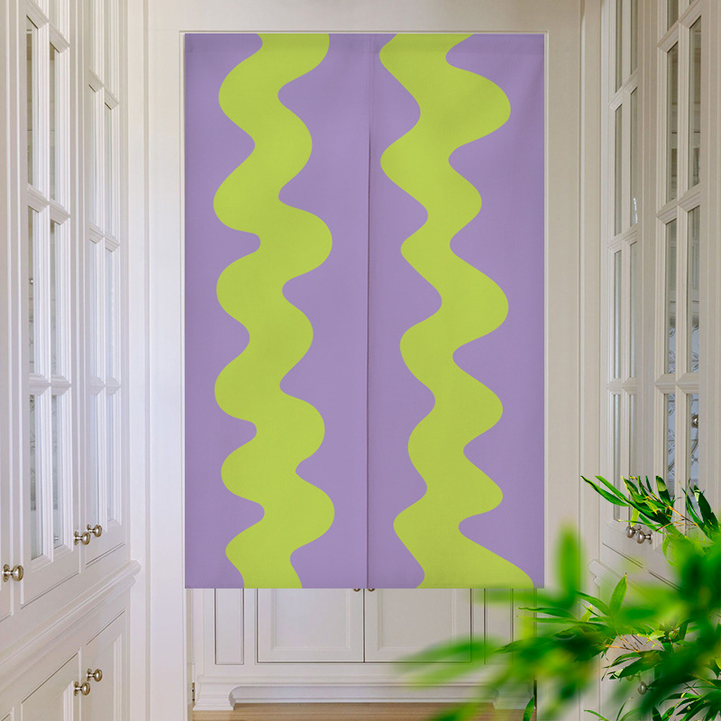Contrasting color waves changi - Noren Curtain Doorway บทวิจารณ์และราคา