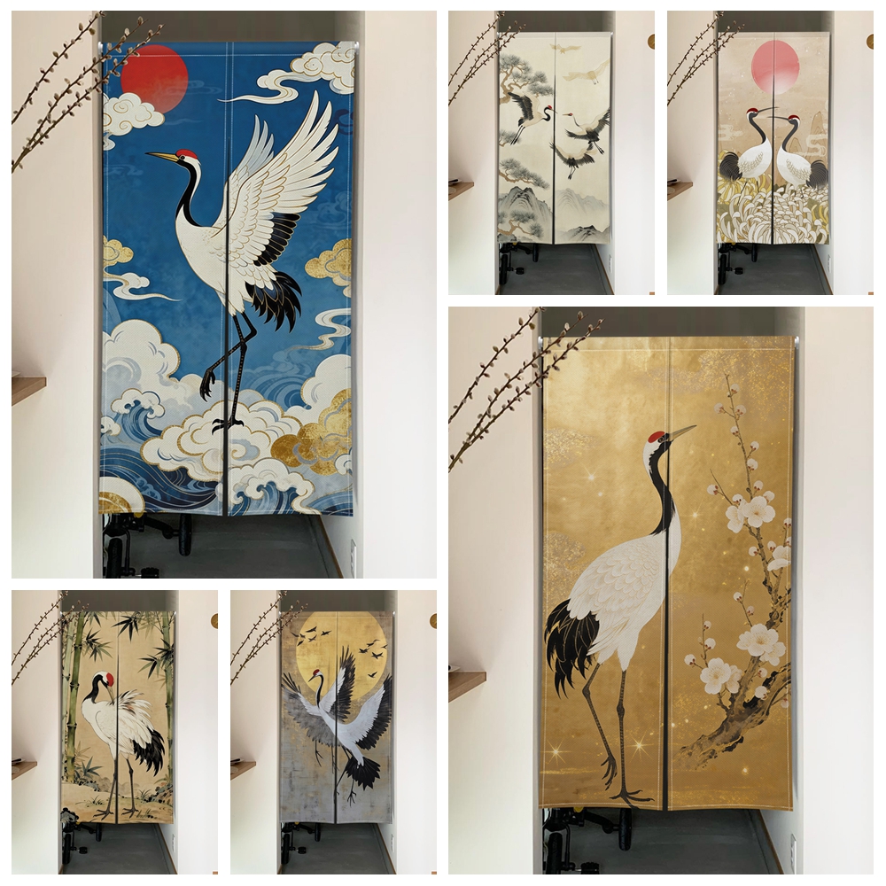 Japanese Style Noren Door Curt - Noren Curtain Doorway บทวิจารณ์และราคา