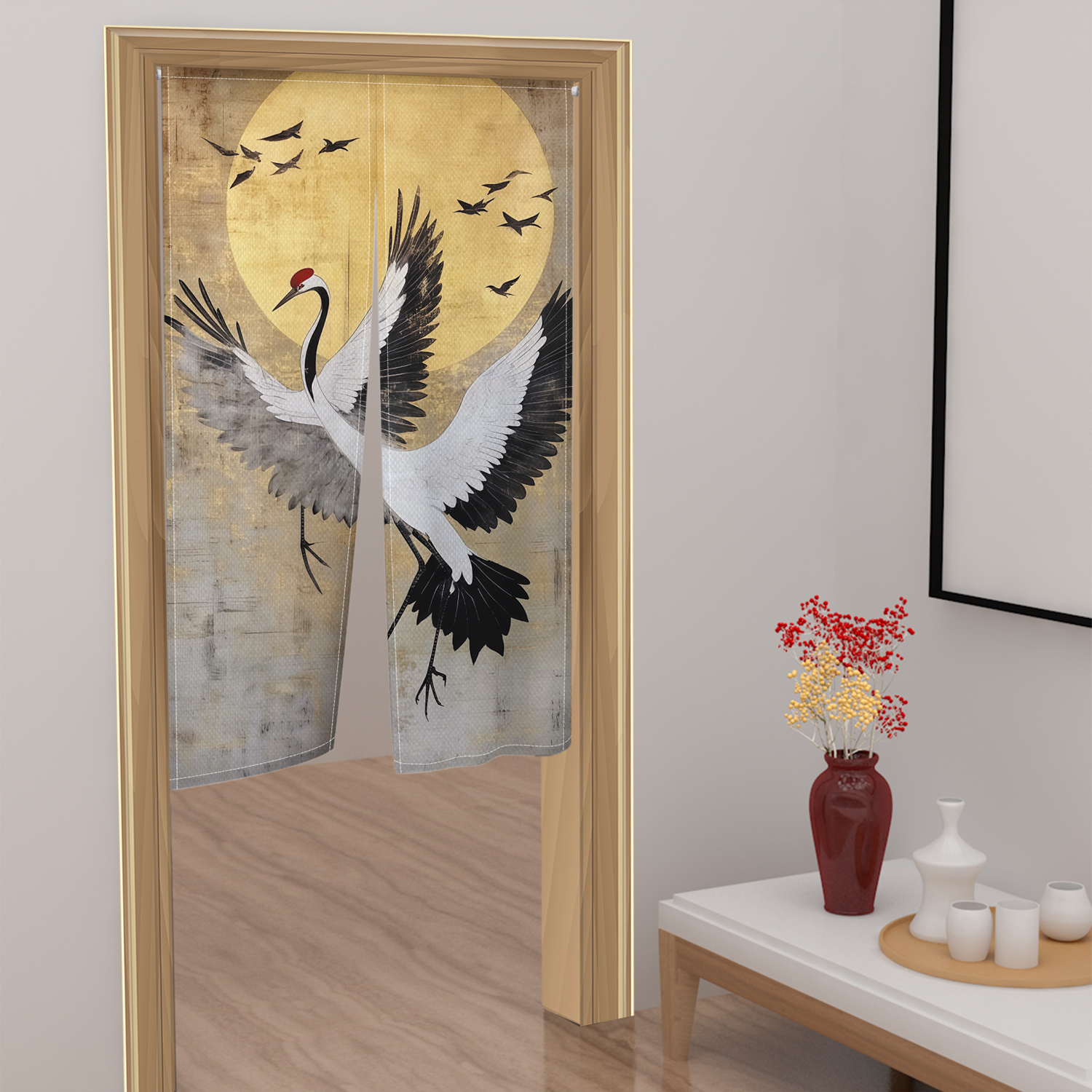 Japanese Style Noren Door Curt - Noren Curtain Doorway บทวิจารณ์และราคา