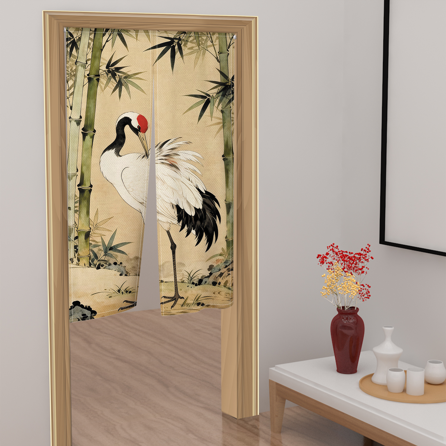 Japanese Style Noren Door Curt - Noren Curtain Doorway บทวิจารณ์และราคา
