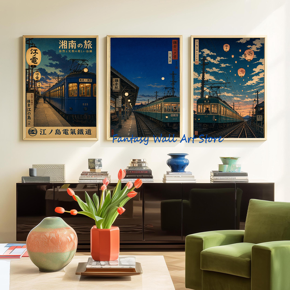 Japanese Train Blue Railway St - Lifestyle Of Japanese บทวิจารณ์และราคา