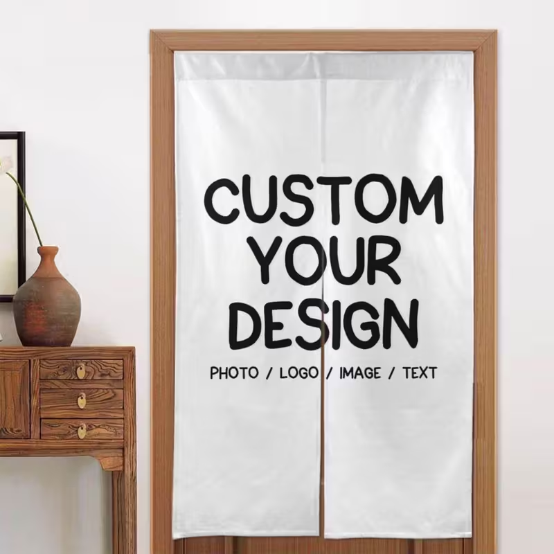 Custom Noren Door Curtain Pers - Noren Curtain Doorway บทวิจารณ์และราคา