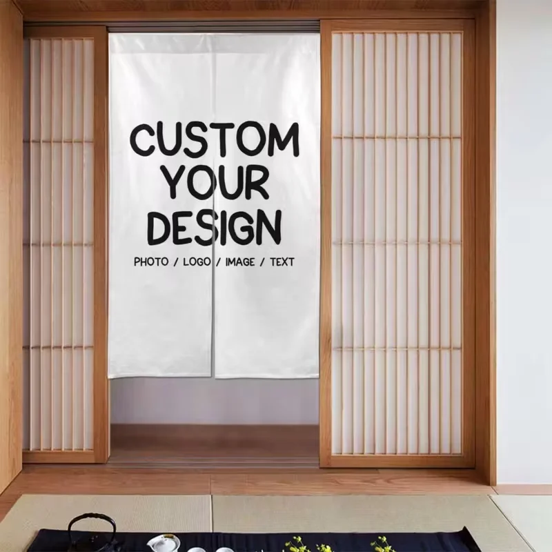Custom Noren Door Curtain Pers - Noren Curtain Doorway บทวิจารณ์และราคา
