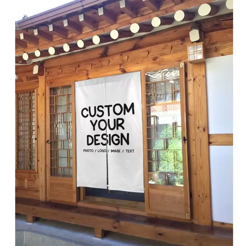 Custom Noren Door Curtain Pers - Noren Curtain Doorway บทวิจารณ์และราคา