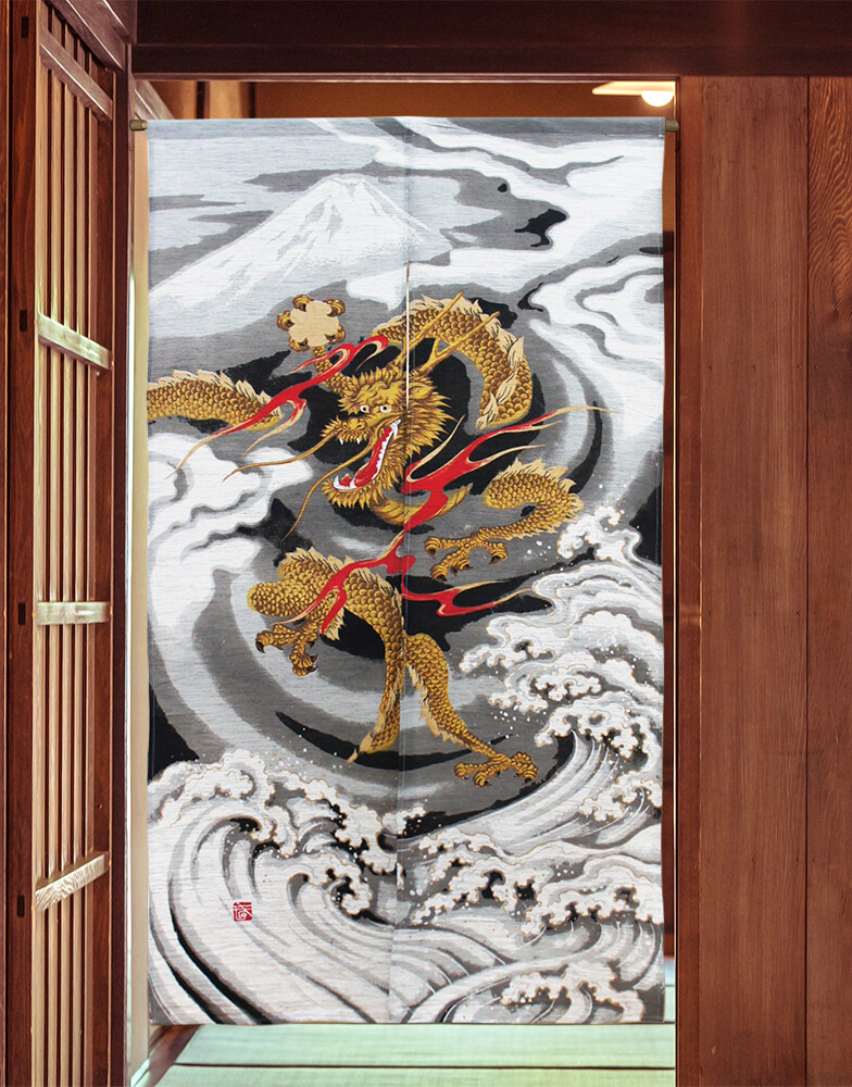 Traditional Chinese Dragon Fly - Noren Curtain Doorway บทวิจารณ์และราคา
