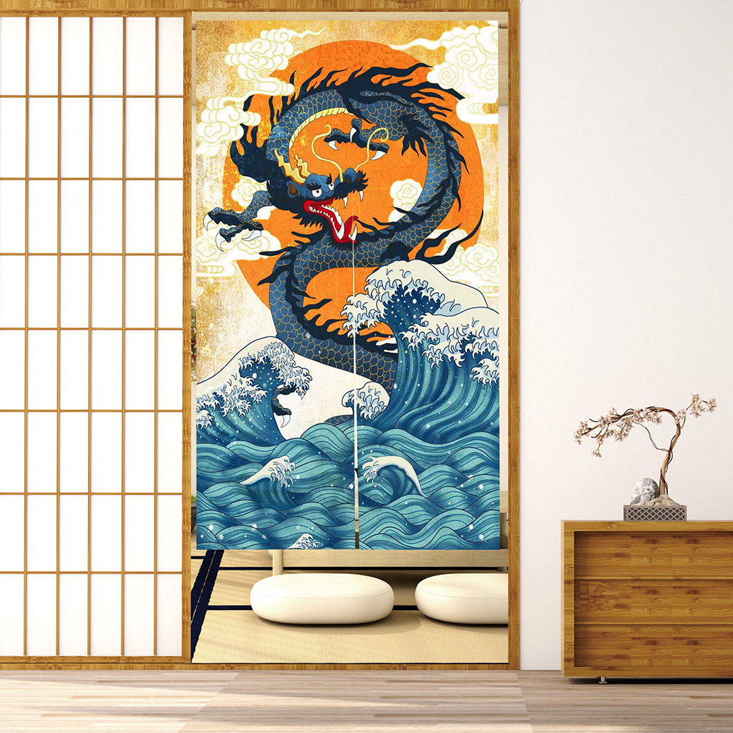 Traditional Chinese Dragon Fly - Noren Curtain Doorway บทวิจารณ์และราคา