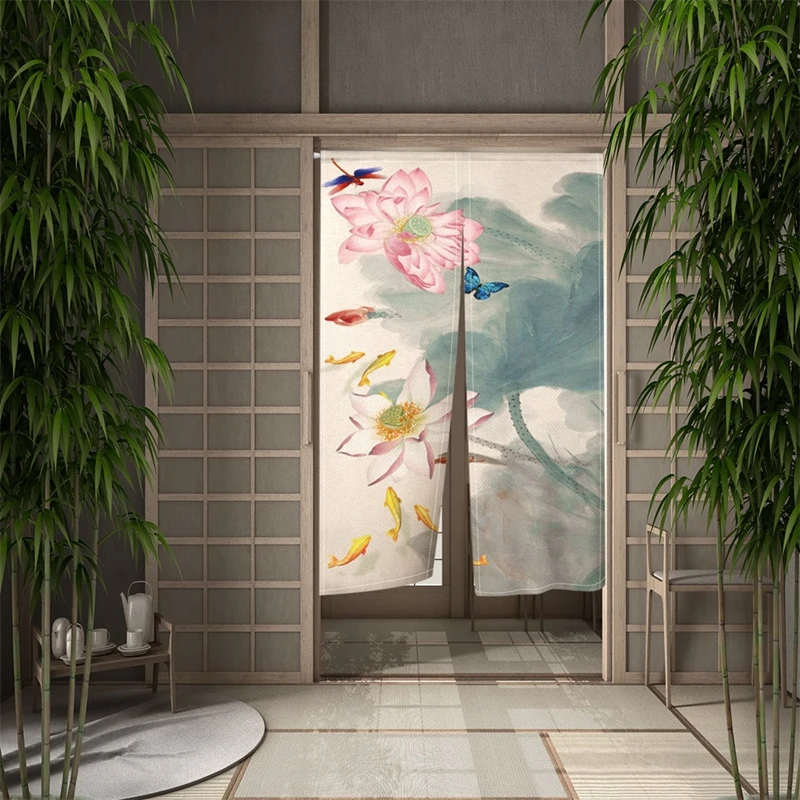 Japanese Noren Doorway Chinese - Noren Curtain Doorway บทวิจารณ์และราคา