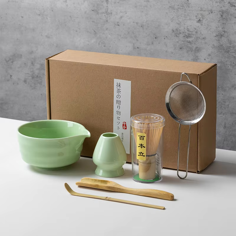 Japanese Style Matcha Tea Set  - Matcha Bowl Chawan บทวิจารณ์และราคา