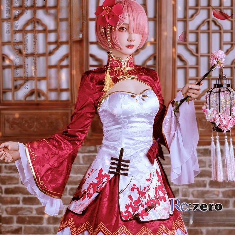 Rem Ram Cosplay Cheongsam Anim - Japanese Women Lifestyle บทวิจารณ์และราคา