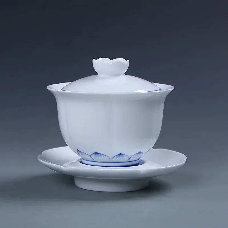 Jingdezhen-Chinese Gaiwan Tea  - Matcha Bowl Chawan บทวิจารณ์และราคา