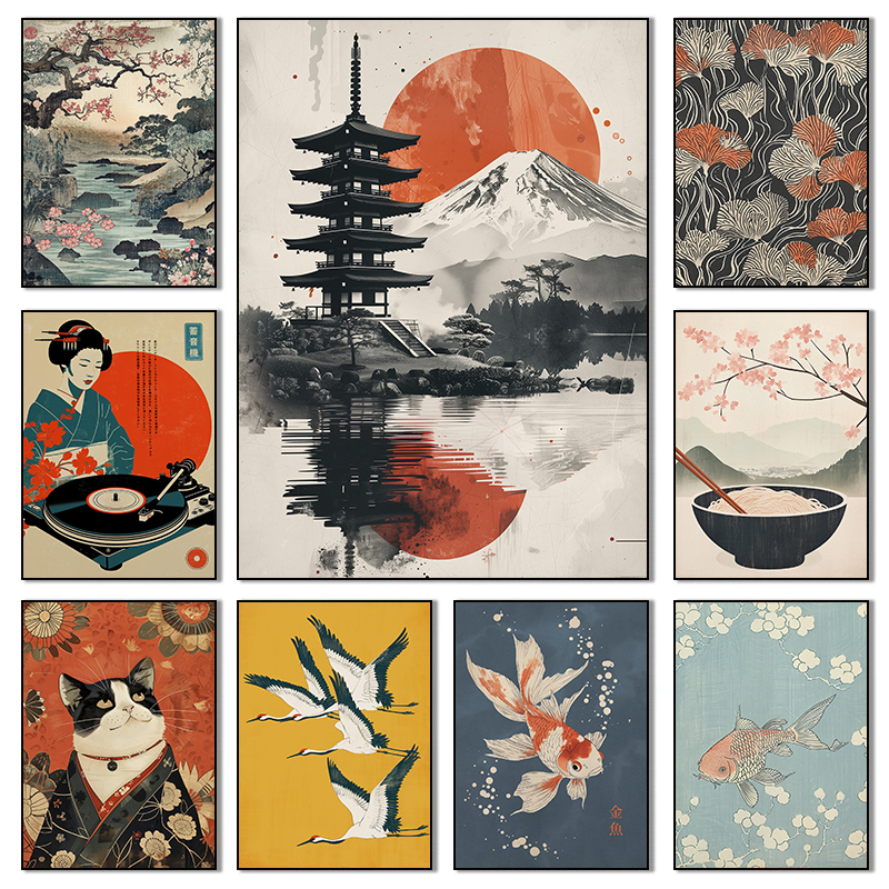 Culture of Japan Artwork Elega - Japan Lifestyle And Culture บทวิจารณ์และราคา
