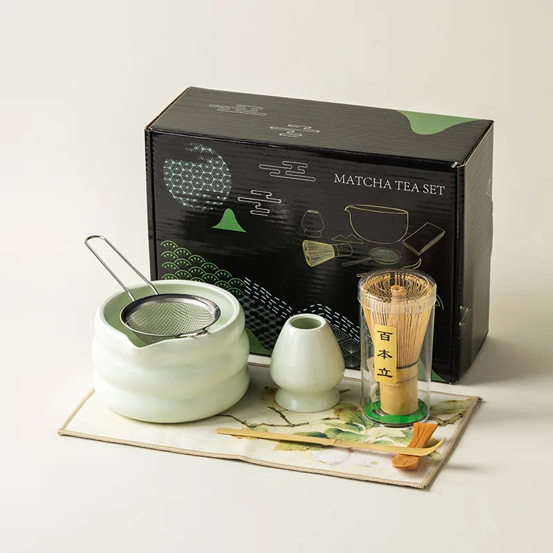 2/4//7PCS Japanese Matcha Set  - Matcha Bowl Chawan บทวิจารณ์และราคา